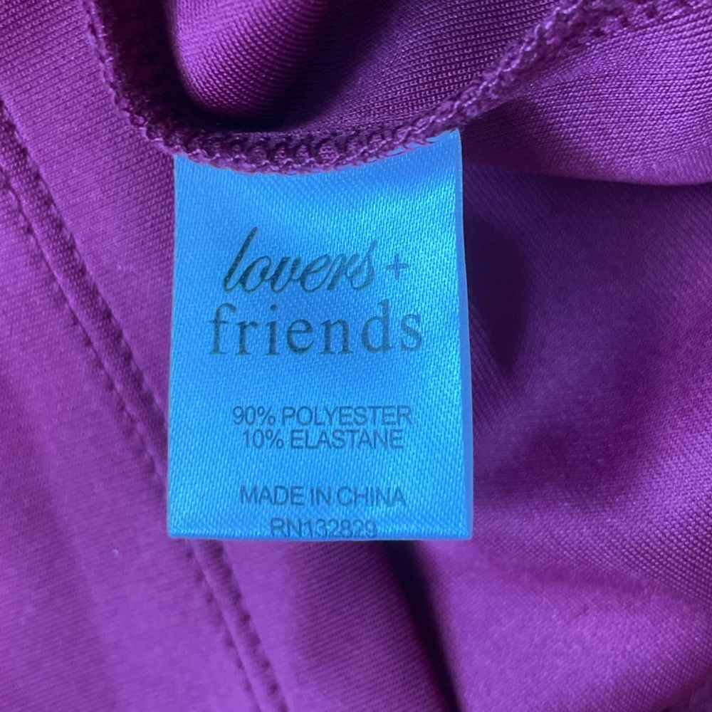 NWT! Lovers + Friends Peplum One Shoulder Bodycon Sheath Dress - Picture 7 of 10
